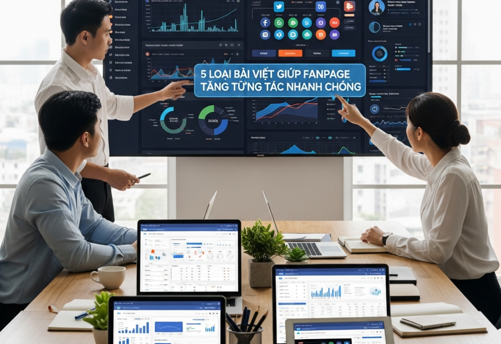 5 loại bài viết giúp Fanpage tăng tương tác nhanh chóng