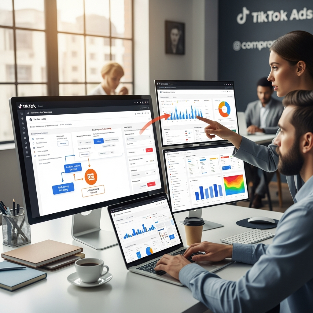 Cơ chế đấu giá quảng cáo và phân phối khác biệt của TikTok